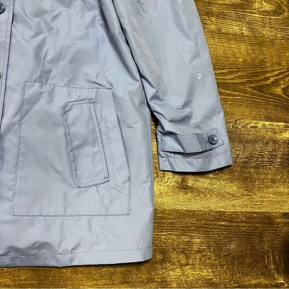 Appleseeds Koret Blue Rain Coat Size Medium NWT - Picture 4 of 11